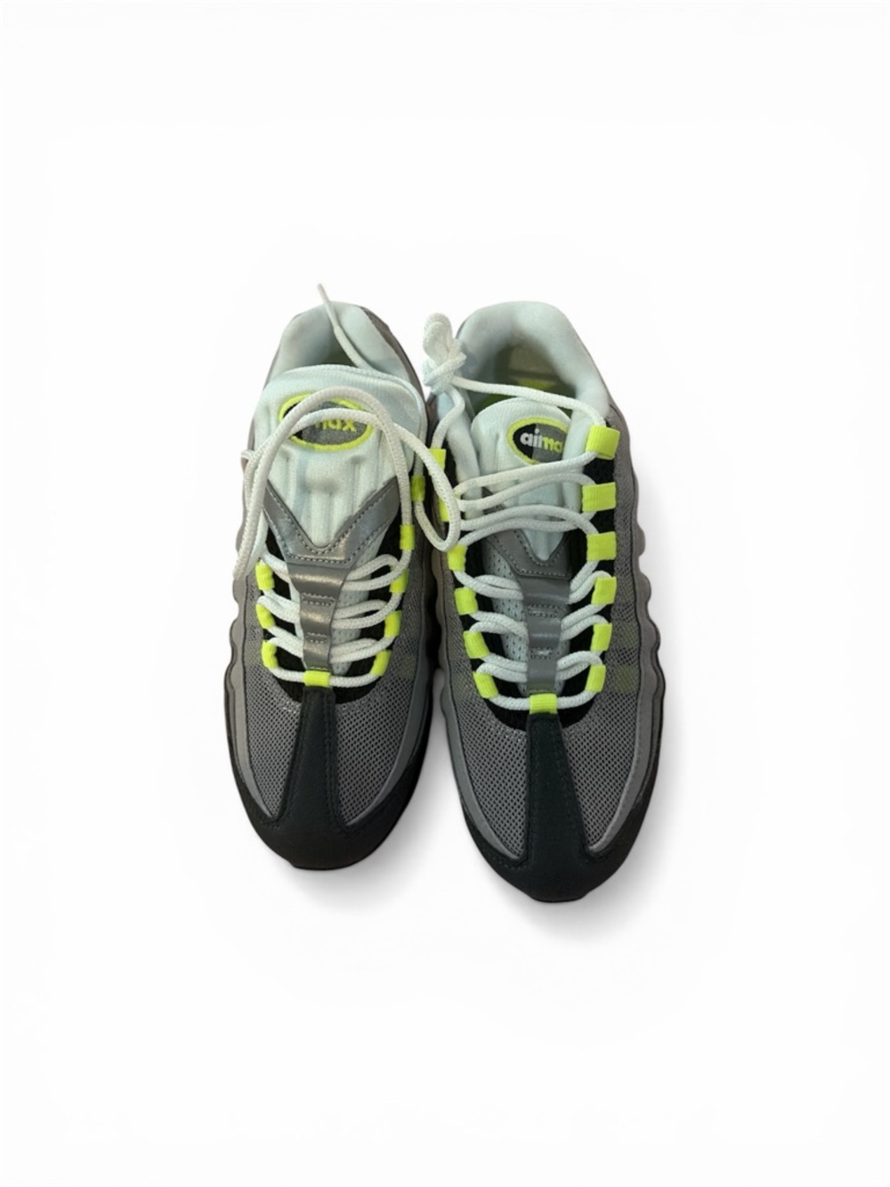 Nike Air Max 95 Gray Neon Youth Size 5Y NEW